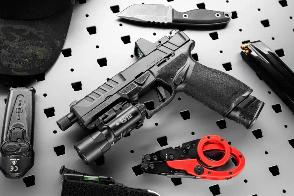 The Springfield Armory Echelon is apart of an EDC. 