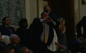 Gold Star Father Arrested For Hollering At Biden During State Of The Union Address